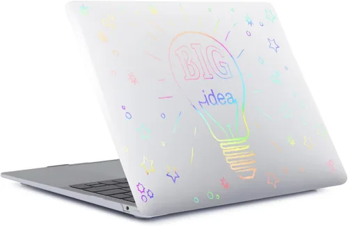 Vista 26 de Funda rígida compatible con MacBook Pro de 13 pulgadas 2012 2011 2010 2009 2008 versión A1278 con CD-ROM, funda de plástico para portátil rígida