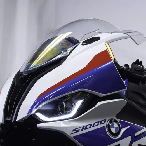 Vista 6 de New Rage Cycles Señales de giro delanteras compatibles con BMW S1000RR (2020-presente) Sí
