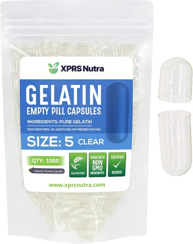 Vista 22 de XPRS Nutra Cápsulas vacías tamaño 5 – 100 cápsulas de gelatina vacías transparentes muy pequeñas – Pastillas de relleno de cápsulas de bricolaje