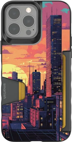 Vista 242 de Smartish - City Height - Funda delgada para iPhone 13, Gripmunk [ligera + protectora], cubierta fina - Compatible con iPhone 13