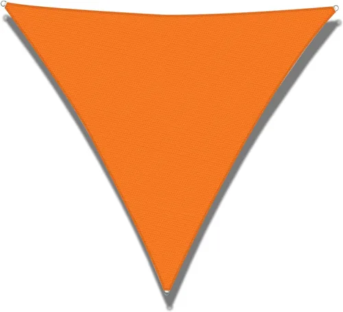 Vista 18 de Windscreen4less Toldo tipo vela triangular de 2 x 2 x 2 pies, para exteriores, bloqueo UV, para patio trasero, porche, pérgola, terraza, jardín Gris