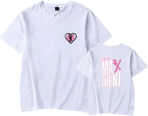Vista 11 de Xkpopfans Kpop SKZ Straykids Maxident Merch - Camiseta unisex Felix Minho
