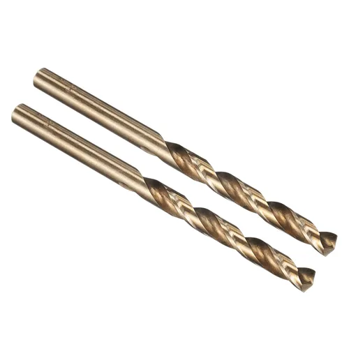 Vista 96 de PATIKIL Broca Jobber de 0.039 in, vástago recto M35 cobalto 5% acero de alta velocidad 135° acabado dorado para metal duro de acero inoxidable - 2