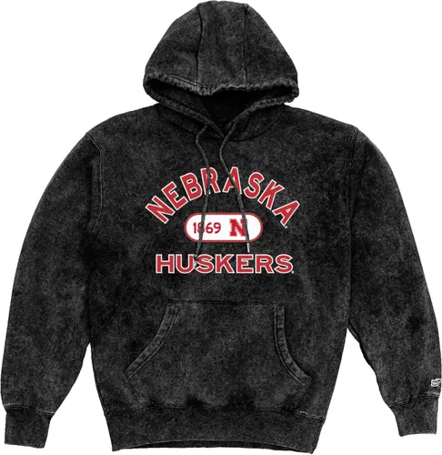 Vista 7 de Blue 84 NCAA - Sudadera con capucha unisex para adultos con licencia oficial de Mineral Wash