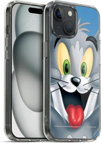 Vista 14 de Head Case Designs Funda de gel de cara completa con licencia oficial de Tom y Jerry Jerry [protección de grado militar] compatible con Apple iPhone