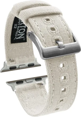 Vista 8 de BARTON WATCH BANDS - Bandas de reloj de lona compatibles con modelos de Apple Watch - 1, 2, 3, 4, 5, 6, 7, 8, 9, 10, SE, Ultra y Ultra 2 Available