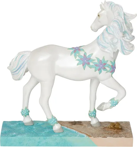 Vista 2 de Enesco The Trail of Painted Ponies Ocean Dream Figurine, 7.5 pulgadas, multicolor