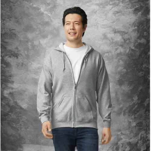 Vista 50 de Gildan Sudadera con capucha y cremallera completa para hombre