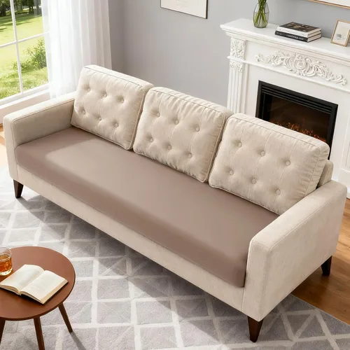 Vista 54 de TAOCOCO Fundas de Cojines de Sofá Elásticas Fundas de Asiento de Silla para Sillón, Fundas de Asiento de Sofá de 1 Pieza Protector de Muebles Suave