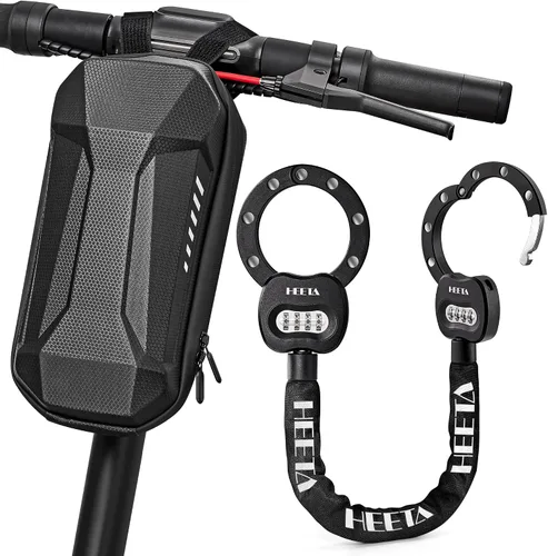 Vista 9 de HEETA Robo anti de la cerradura eléctrica de la vespa, cerradura