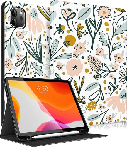 Vista 9 de Uppuppy Funda para iPad Air de 11 pulgadas (M2/M3), Air 5ª/4ª Generación 10.9, Pro 11'' Funda Linda para Niños Mujeres Niñas Folio Sol Luna Soporte