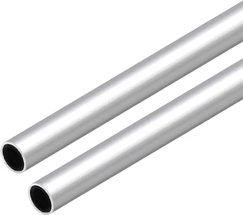 Vista 12 de Tubo redondo de aluminio 6063, 0.315 in de diámetro exterior de 0.039 in de grosor de pared de 11.811 in de longitud, tubo recto de metal sin