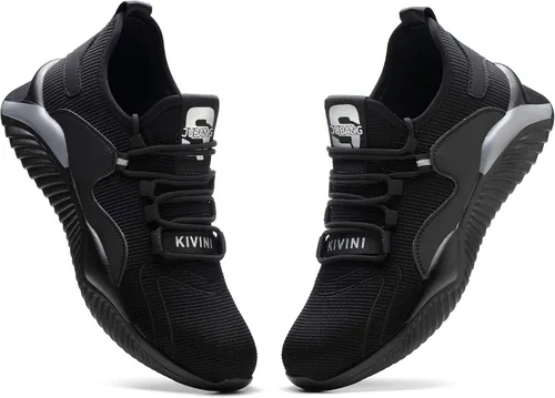 Vista 7 de Steel Toe Work Shoes for Men Women Lightweight Industrial & Construction Slip Resistant Puncture Proof Safety