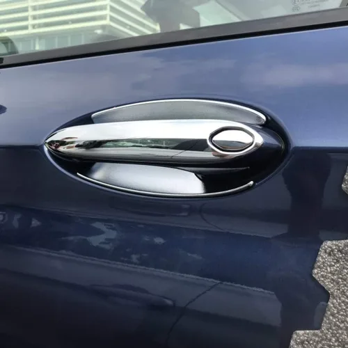 Vista 7 de Beautost Ajuste para manija de puerta cromada BMW X3 2018 2019 2020 2021 (cubierta del cuenco de la puerta)