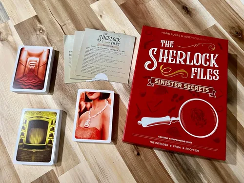 Vista 7 de Tableros y tarjetas Indie Archivos Sherlock Secretos siniestros, Estrategia