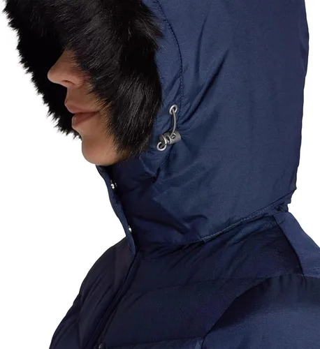 Vista 7 de Eddie Bauer Eddie Bauer Sun Valley - Parka de plumón para mujer, color negro, talla 1X, Plus DK Azul marino