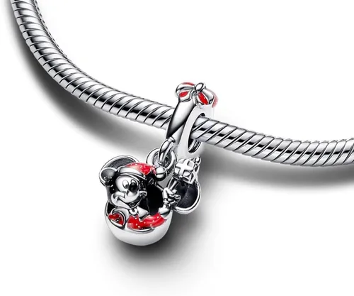 Vista 3 de Dijes compatibles con pulseras y collares Pandora para mujer, joyería de plata de ley 925, abalorios de cuentas para mujer, regalos de cumpleaños