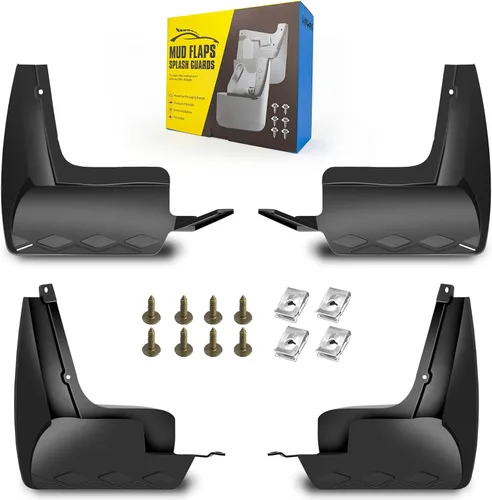 Vista 18 de Aleta de lodo Compatible con 2009-2010 Do-dge Ram 1500/2500/3500, 11-18 Ram 1500/2500/3500, Compatible con ruedas traseras simples, No es compatible