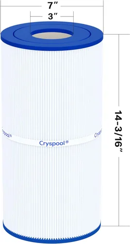 Vista 3 de Cryspool® 07033 Filtro compatible con CX410RE, filtro fácil transparente C400, C-7442, PA40, FC-1228, cartucho de filtro de piscina de 40 pies