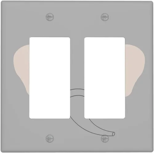 Vista 27 de Lindo Koala - Placa de interruptor de luz de 1 banda, placa de pared basculante individual, placa decorativa eléctrica GFCI para decoración