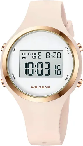 Vista 10 de Reloj XCZAP Deportivo al Aire Libre con Alarma, Resistente al Agua 5 Bar, LED, Digital