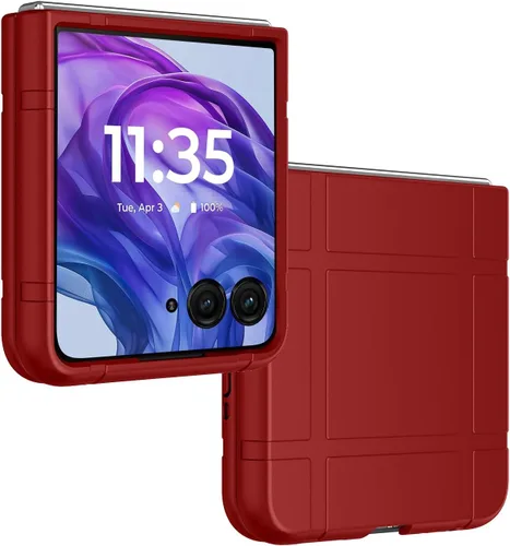 Vista 9 de Grid Series - Funda para Motorola RAZR Plus (2026/2025/2024), color negro