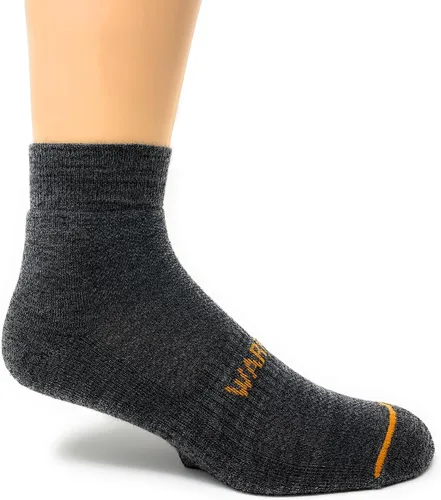 Vista 3 de WARRIOR ALPACA SOCKS - Calcetines deportivos unisex All-American Ankle High Quarter Crew Alpaca