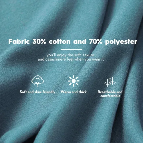 Vista 2 de maamgic Chales de pashmina para mujer, grandes, suaves, con sensación de cachemira, bufanda ligera