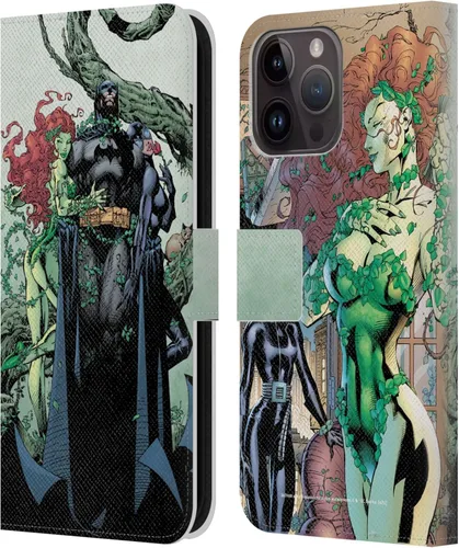 Vista 9 de Head Case Designs Officially Licensed Batman DC Comics Batman #609 Hush Gotham City Sirens Leather Wallet Case Compatible with Apple iPhone 7/8 / SE
