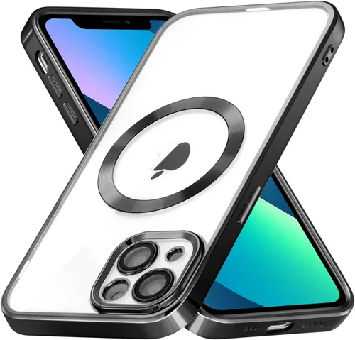 Vista 20 de ZCDAYE Funda con purpurina para iPhone 11 con decoración de diamantes, funda brillante de lujo con protector de cámara compatible con carga sin