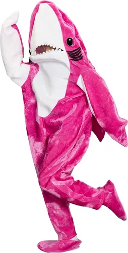 Vista 2 de Traje de tiburón izquierdo, disfraz de Halloween, mascota bailarina para cosplay