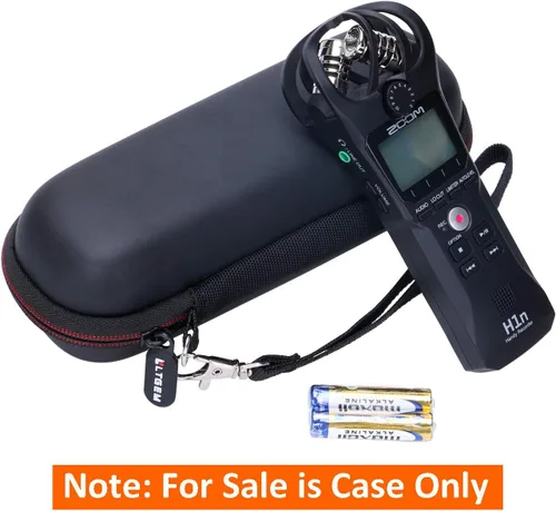 Vista 5 de LTGEM EVA Estuche de transporte duro para Zoom H1essential/Zoom H1n/H1 Handy Portable Digital Recorder