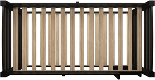 Vista 17 de Powell Furniture Levi Litera, color negro