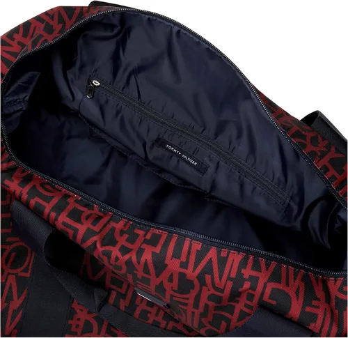 Vista 5 de Tommy Hilfiger Bolsa de lona tipo texturizada, azul marinorojo, Azul marinoRojo