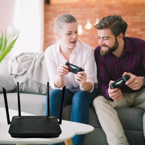 Vista 4 de PW-AX1800 WiFi 6 Router de doble banda con soporte VLAN, OpenVPN/WireGuard/IPsec VPN Cliente/Servidor - Compatible con ExpressVPN/SurfShark, etc.
