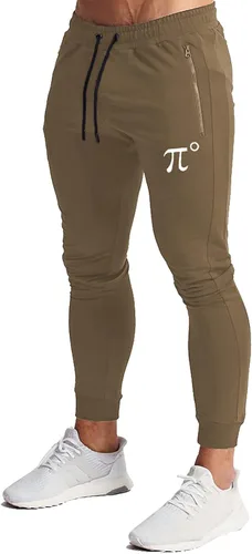 Vista 11 de Wangdo Pantalones de chándal/joggers para hombre, pantalones deportivos de entrenamiento para gimnasio y ejercicio, corte ajustado con bolsillos