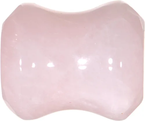 Vista 3 de Body Candy Calibre 00 Calibre Rosa Cuarzo Semiprecioso Piedra Facetada Doble Flare Ear Gauge Plug (1 Pieza), Piedra, natural, cuarzo rosa