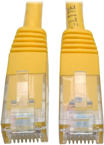 Vista 27 de Tripp Lite Cable de conexión moldeado Gigabit Cat6 Cat5e RJ45 M/M 550MHz Gris