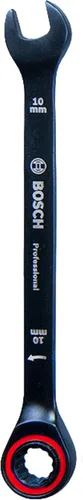 Vista 9 de Bosch Professional Llaves de anillo/extremo abierto con función de trinquete (0.315 in, acero al cromo vanadio) - Exclusivo de Amazon