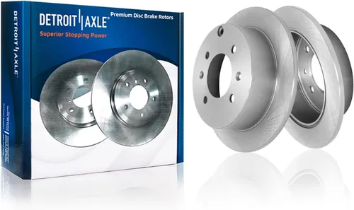 Vista 41 de Detroit Axle - Kit de freno delantero para Honda Odyssey 1999-2004 2001-2002 MDX Rotores de freno de disco Pinza de freno de disco con soporte