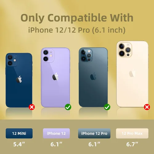 Vista 154 de Funda de silicona líquida compatible con iPhone 12 Pro Max 6.7 pulgadas, funda de gel de protección completa con forro de microfibra, funda