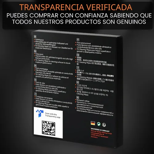 Vista 5 de Thermal Grizzly - Duronaut - Pasta térmica de alta durabilidad y alto rendimiento para máxima conductividad durante el overclock