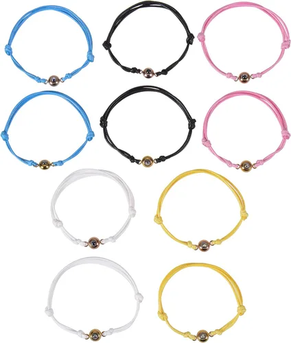 Vista 4 de Pulseras de proyección de fotos para hombres y mujeres Pulsera de proyección de fotos personalizada Pulsera con imagen de proyección