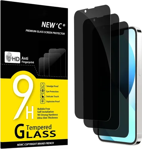 Vista 12 de NEW'C - Protector de pantalla de privacidad para iPhone Air, herramienta Negro