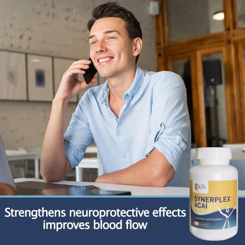 Vista 2 de Synerplex Cápsulas de Acai: suplemento superalimenticio totalmente natural para la salud general - Suplemento de bayas de apoyo