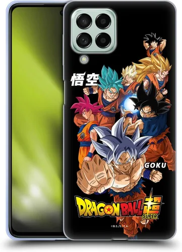 Vista 108 de Head Case Designs Funda de gel con licencia oficial de Dragon Ball Super Group Future Trunks Arc Characters [protección de grado militar] compatible