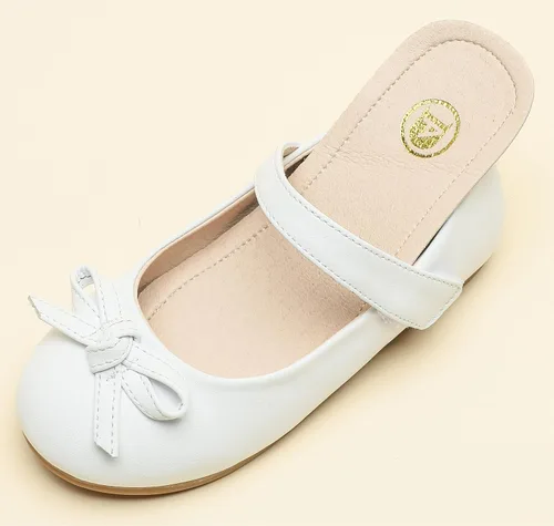 Vista 3 de kkdom Zapatos de vestir para niña, zapatos planos de ballet Mary Jane, zapatos escolares para niños pequeñosniños grandes