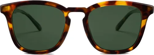 Vista 2 de SOJOS Gafas de sol polarizadas para mujeres y hombres, estilo clásico vintage SJ2155