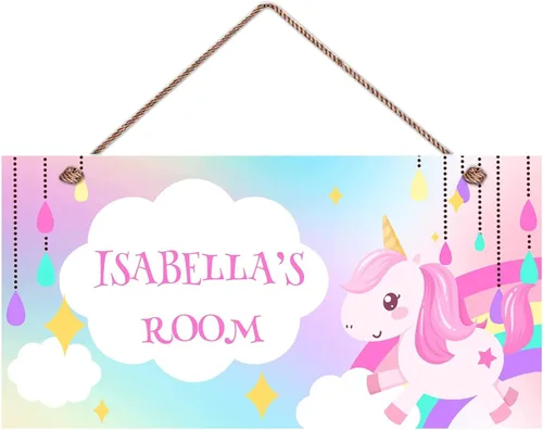 Vista 13 de Letreros personalizados, lindo letrero de mapache, decoración de pared personalizada, nombre personalizado, habitación de niños, habitación de bebé