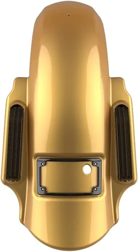 Vista 63 de Advanblack Dominator - Guardabarros trasero estirado para Harley Davidson Touring 2014+, deslizamiento de treet, Road Glide